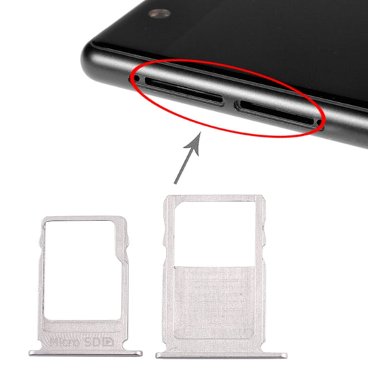 SIM Card Tray + Micro SD Card Tray for Nokia  3 TA-1020 TA-1028 TA-1032 TA-1038, For Nokia 3