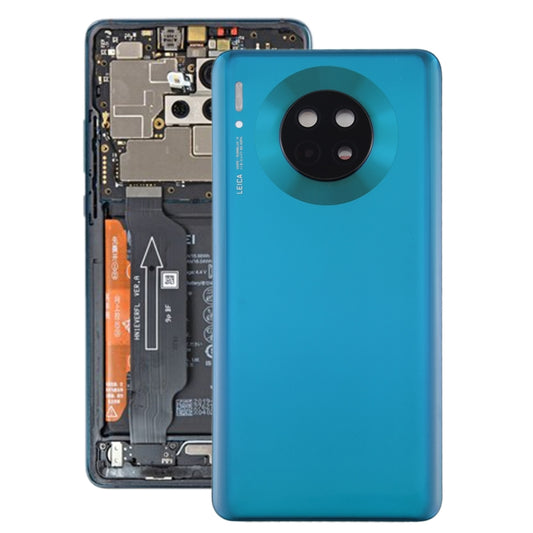 Cache arrière de batterie d'origine avec cadre d'objectif d'appareil photo pour Huawei Mate 30, Pour Huawei Mate 30(Original)