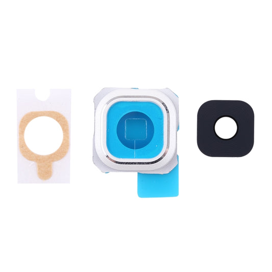 For Galaxy S6 Edge + / G9280 10pcs Back Camera Bezel & Lens Cover with Sticker, For Galaxy S6+