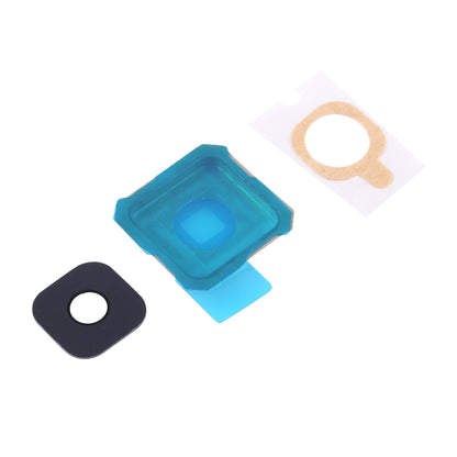 For Galaxy S6 Edge + / G9280 10pcs Back Camera Bezel & Lens Cover with Sticker, For Galaxy S6+