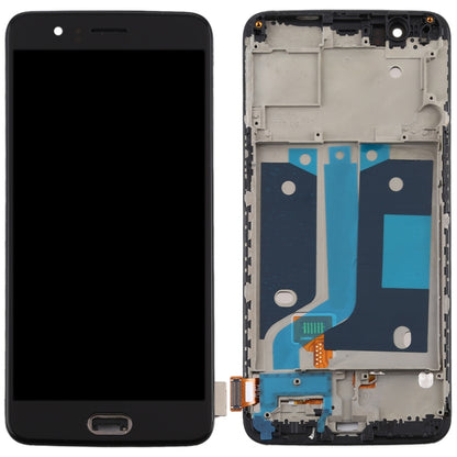 Pantalla LCD TFT y digitalizador completo con marco para OnePlus 5 A5000.