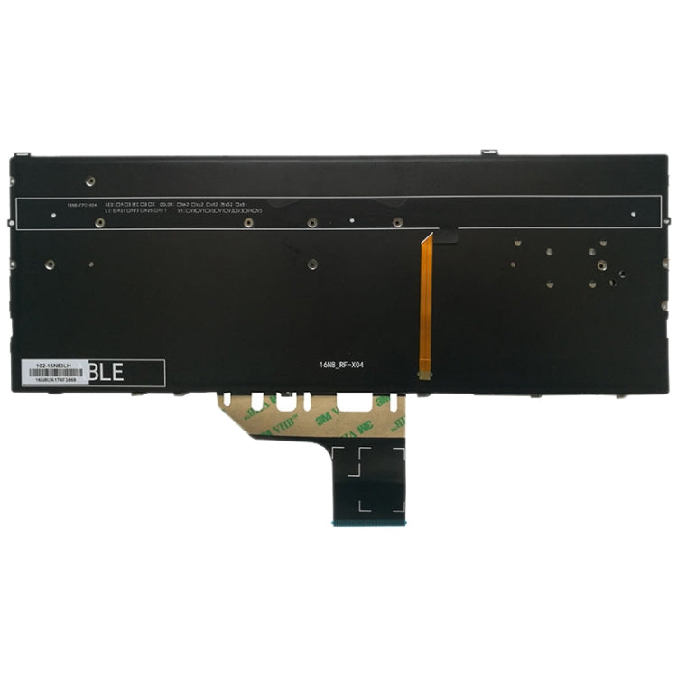 US Version Keyboard with Keyboard Backlight for HP Spectre x360 13-w series 13-w013dx 13-w014dx 13-w023dx 13-w063nr 13-W010CA 13-W020CA, For HP Spectre x360 (US)