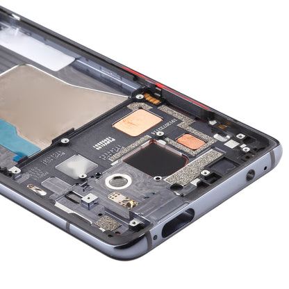 Front Housing LCD Frame Bezel Plate With Side Keys for Xiaomi Redmi K30 Pro