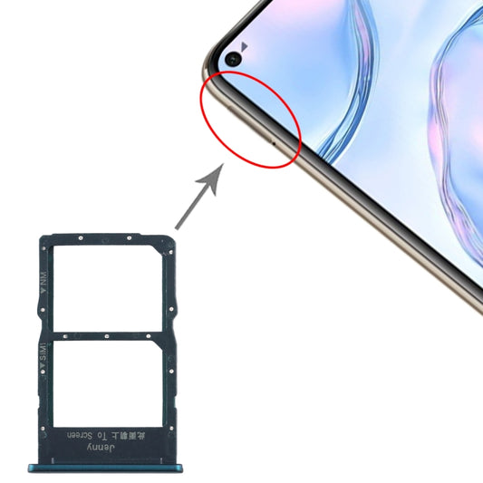 Tiroir de carte SIM + tiroir de carte NM pour Huawei Nova 6 SE, Pour Huawei Nova 6 SE