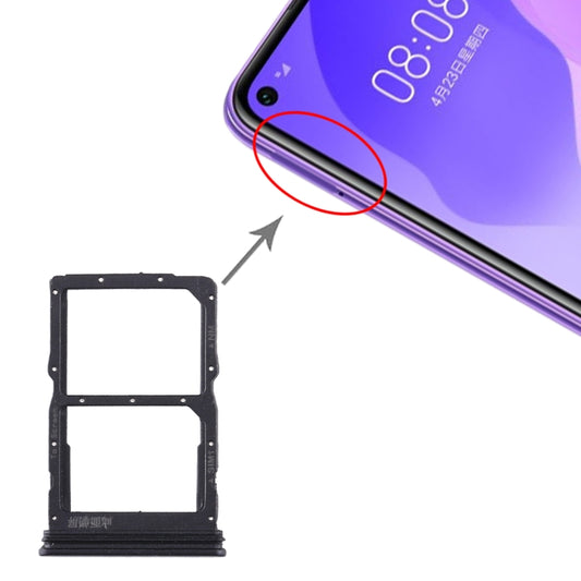SIM-Kartenhalterung + NM-Kartenhalterung für Huawei Honor 30S / Nova 7 SE, Für Huawei Honor 30S