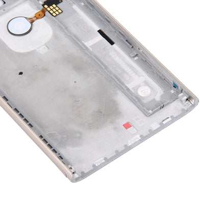Carcasa trasera metálica con lente de cámara y botón de huella dactilar para LG G5