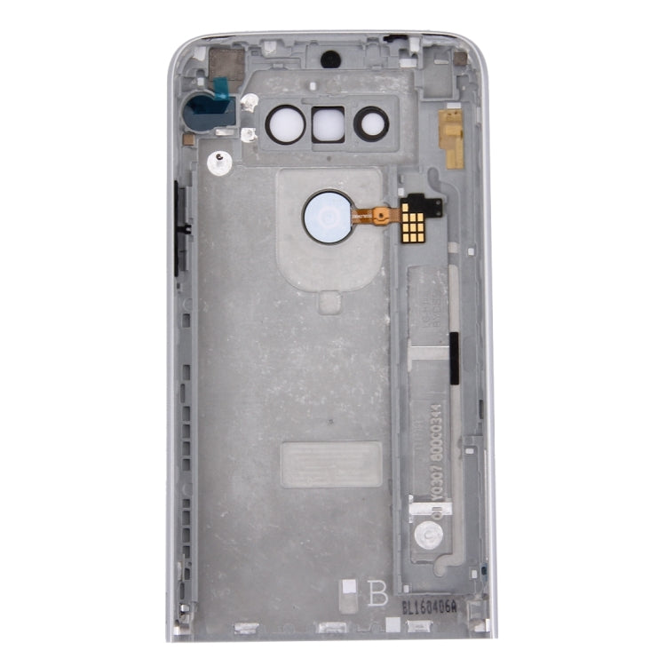 Metal Back Cover with Back Camera Lens & Fingerprint Button for LG G5, For G5