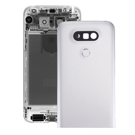 Metal Back Cover with Back Camera Lens & Fingerprint Button for LG G5, For G5