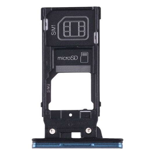 SIM Card Tray + SIM Card Tray + Micro SD Card Tray for Sony Xperia XZ2, For Sony Xperia XZ2