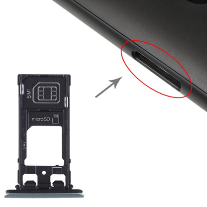Tiroir pour carte SIM + tiroir pour carte SIM + tiroir pour carte Micro SD pour Sony Xperia XZ2 Compact (marron)
