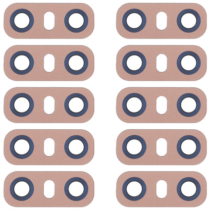 10 PCS Back Camera Lens with Adhesive for LG G6 H870/H871/H872/ LS993, LG G6 (Gold), LG G6 (Pink)