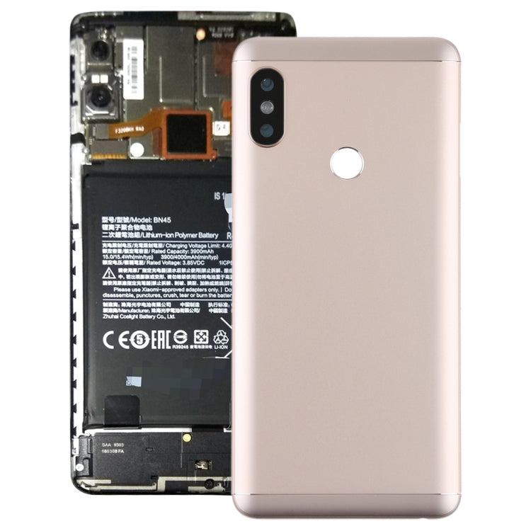 Back Cover with Camera Lens & Side Keys for Xiaomi Redmi Note 5