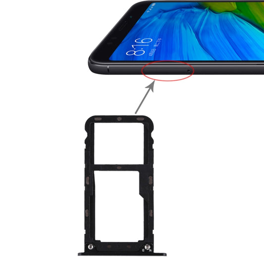 2 SIM Card Tray / Micro SD Card Tray for Xiaomi Redmi 5 Plus, For Xiaomi Redmi 5 Plus, For Redmi  5 Plus, Fo r Xiaomi Redmi 5 Plus