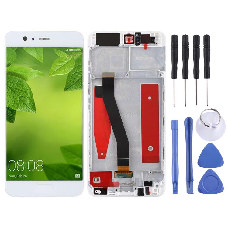 Écran LCD et numériseur complet avec châssis pour Huawei P10, Pour Huawei P10
