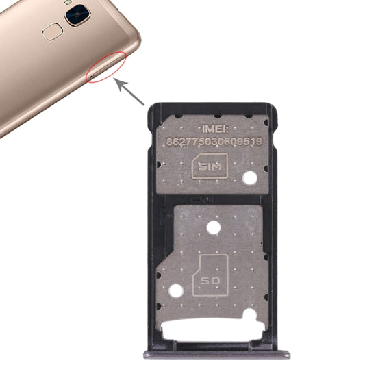 SIM Card Tray + SIM Card Tray / Micro SD Card Tray for Huawei Honor 5c, For Huawei Honor 5c
