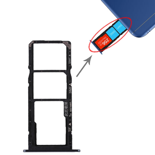 SIM-Kartenhalterung + SIM-Kartenhalterung + Micro-SD-Karte für Huawei Honor 7A, für Honor 7A