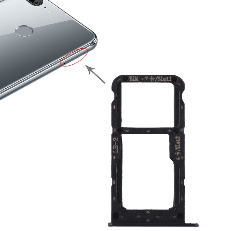 SIM-Kartenhalterung + SIM-Kartenhalterung / Micro-SD-Karte für Huawei Honor 9 Lite, Für Huawei Honor 9 Lite, Für Honor 9 Lite