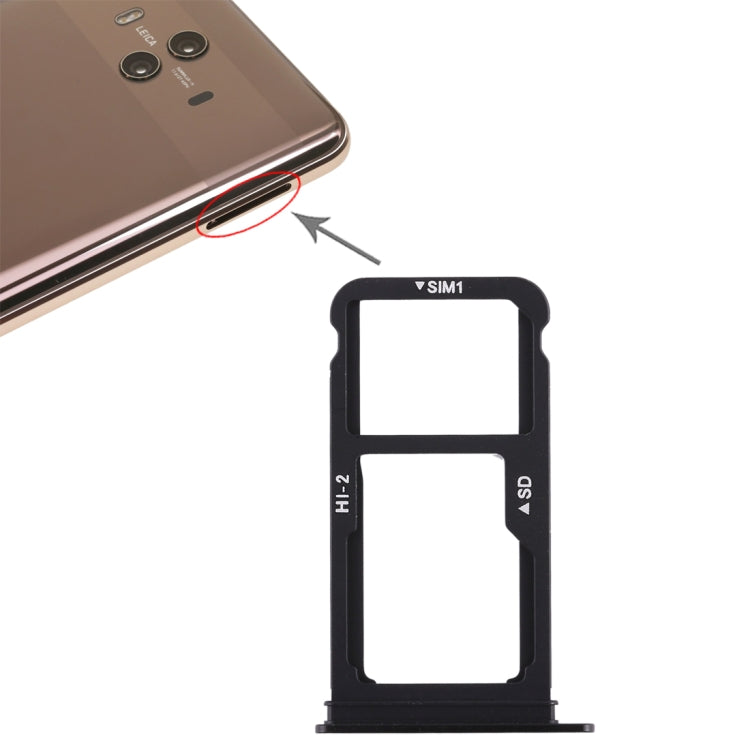 Tiroir pour carte SIM + plateau pour carte SIM / carte Micro SD pour Huawei Mate 10, pour Huawei Mate 10