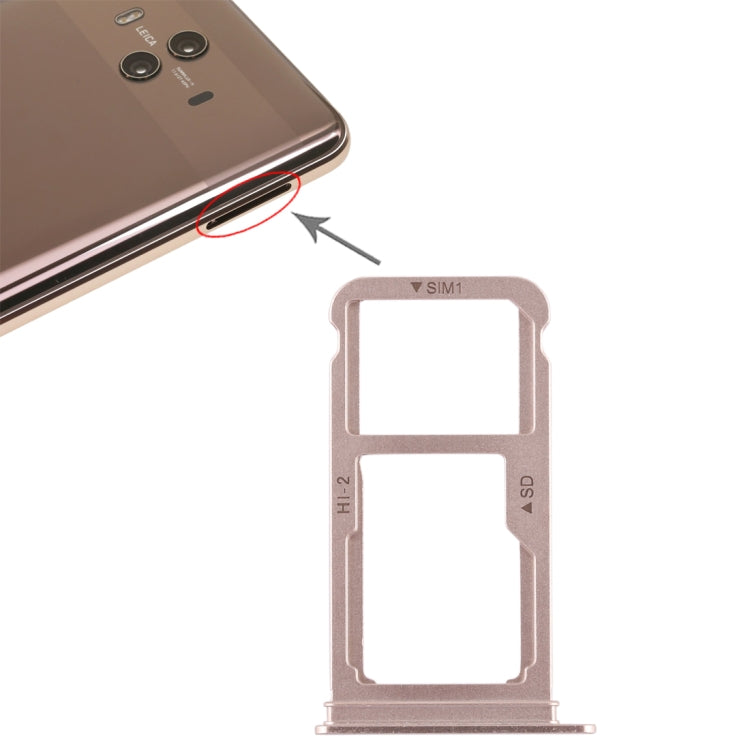 Tiroir pour carte SIM + plateau pour carte SIM / carte Micro SD pour Huawei Mate 10, pour Huawei Mate 10
