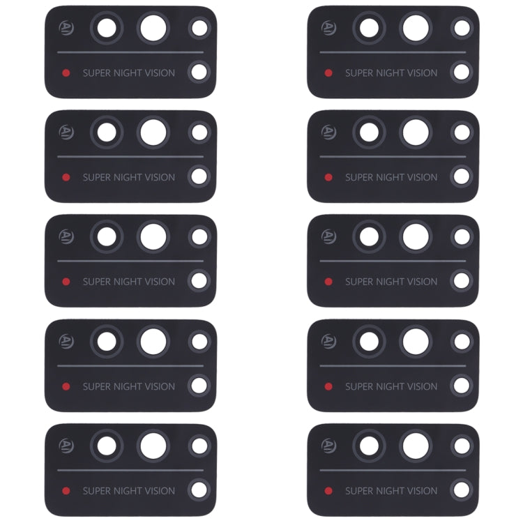 For Huawei Honor X10 5G 10pcs Back Camera Lens , For Huawei Honor X10 5G