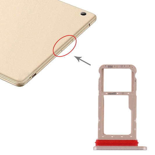 SIM-Kartenfach + Micro-SD-Kartenfach für Huawei Honor Waterplay, für Huawei Honor Waterplay