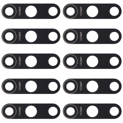 10 PCS Back Camera Lens for Xiaomi Mi 10 5G, For Xiaomi Mi 10 5G