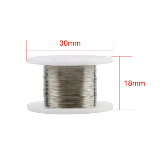 Fil de coupe en alliage d'acier au molybdène Kaisi 0,08 mm, longueur : 100 m, Kaisi 0,08 mm 100 m