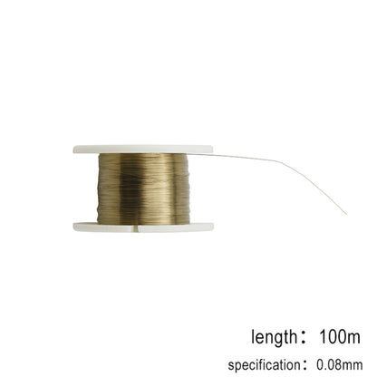 kaisi 0.08mm Alloy Steel Molybdenum Wire Cutting Wire Line, Length: 100m, Kaisi 0.08mm 100m