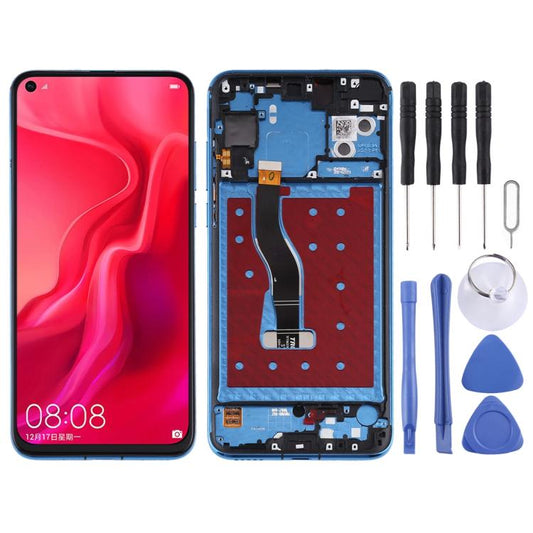 Écran LCD et numériseur complet avec cadre pour Huawei Nova 4, Pour Huawei Nova 4