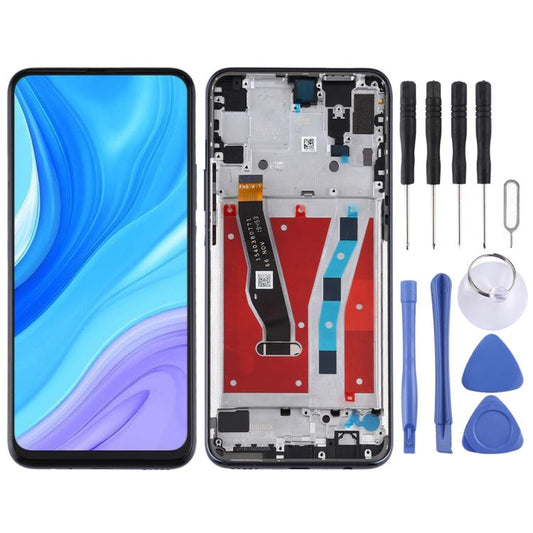 LCD-Bildschirm und Digitizer-Komplettset mit Rahmen für Huawei Enjoy 10 Plus, Für Huawei Enjoy 10 Plus