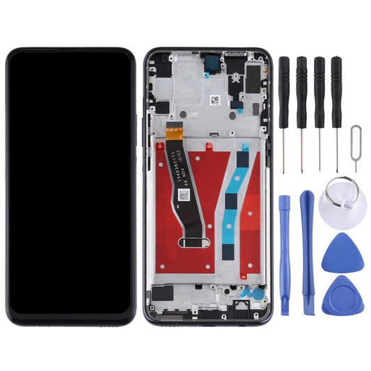 LCD-Bildschirm und Digitizer-Komplettset mit Rahmen für Huawei Enjoy 10 Plus, Für Huawei Enjoy 10 Plus