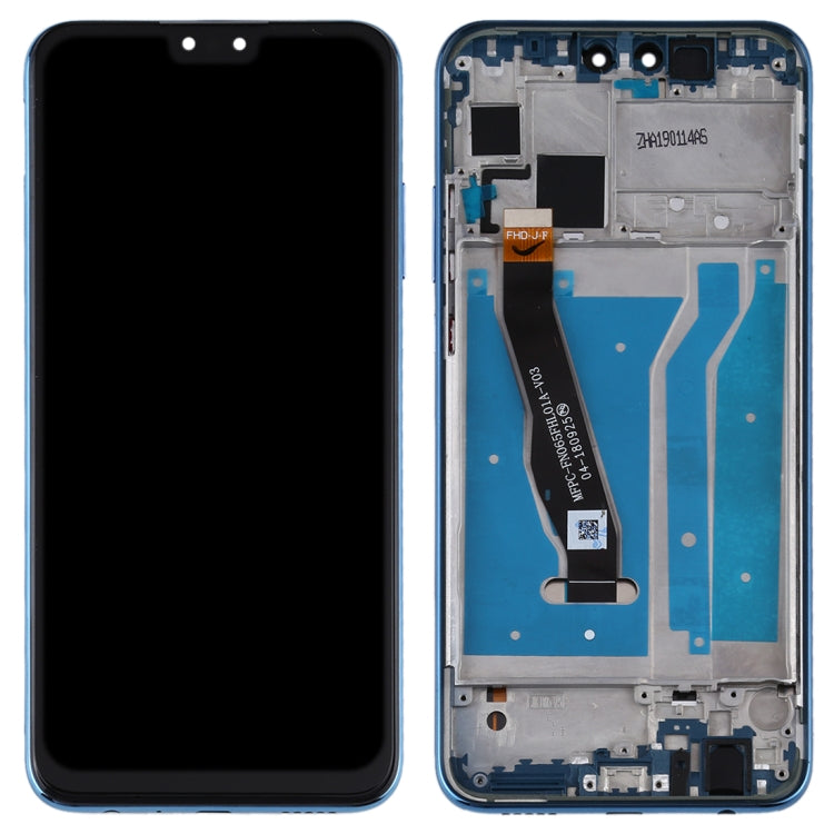 LCD Screen and Digitizer Full Assembly with Frame for Huawei Y9 (2019)