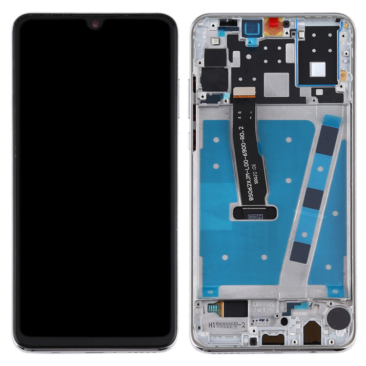 LCD Screen and Digitizer Full Assembly with Frame for Huawei P30 Lite (RAM 4G / Standard Version)