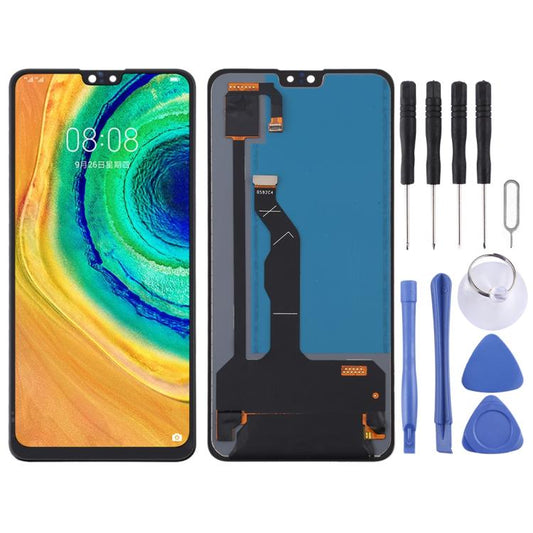 Écran LCD Matériau TFT et numériseur complet (ne prend pas en charge l'identification des empreintes digitales) pour Huawei Mate 30, Pour Huawei Mate 30 (Matériau TFT)