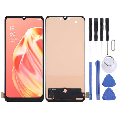 Écran LCD et numériseur TFT complet pour OPPO Reno3 / A91 / F15 / F17, ne prenant pas en charge l'identification par empreinte digitale, pour OPPO Reno3 / A91(TFT)
