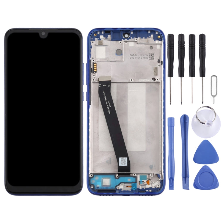 LCD Screen and Digitizer Full Assembly with Frame for Xiaomi Redmi 7, For Xiaomi Redmi 7