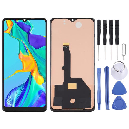 TFT-LCD-Bildschirm und Digitizer vollständige Baugruppe (unterstützt keine Fingerabdruck-Identifikation) für Huawei P30 Pro, Für Huawei P30 Pro (TFT Material)