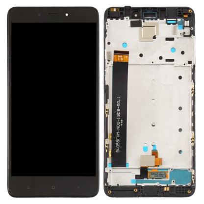 LCD Screen and Digitizer Full Assembly with Frame for Xiaomi Redmi Note 4, For Xiaomi Redmi Note 4