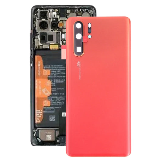 Coque arrière de batterie d'origine avec cadre d'objectif d'appareil photo pour Huawei P30 Pro, pour Huawei P30 Pro (Orange), pour Huawei P30 Pro (Breathing Crystal) (Original)
