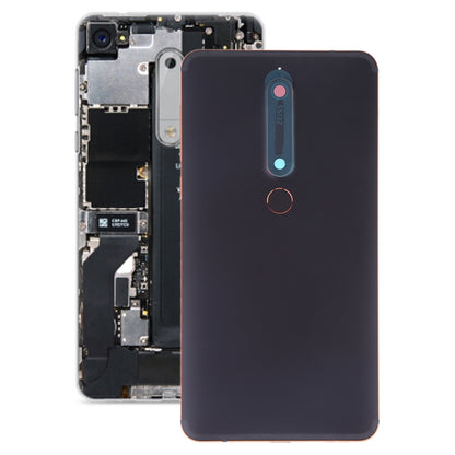 Battery Back Cover with Camera Lens & Side Keys & Fingerprint Sensor for Nokia 6.1 / 6 (2018) / 6 (2nd Gen), For Nokia 6 (2nd Gen)