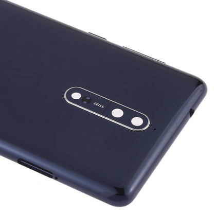Battery Back Cover with Camera Lens Frame & Side Keys for Nokia 8, Nokia 8