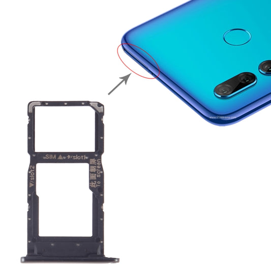 SIM Card Tray + SIM Card Tray / Micro SD Card Tray for Huawei P Smart+ 2019, For Huawei P Smart+ 2019