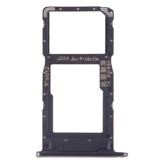 SIM Card Tray + SIM Card Tray / Micro SD Card Tray for Huawei P Smart+ 2019, For Huawei P Smart+ 2019