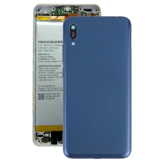 Cache batterie avec cadre d'objectif d'appareil photo et boutons latéraux pour Huawei Y6 (2019), Pour Huawei Y6 (2019)