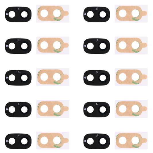 For Galaxy J7 Pro 10pcs Back Camera Lens Cover with Sticker, For J7 Pro