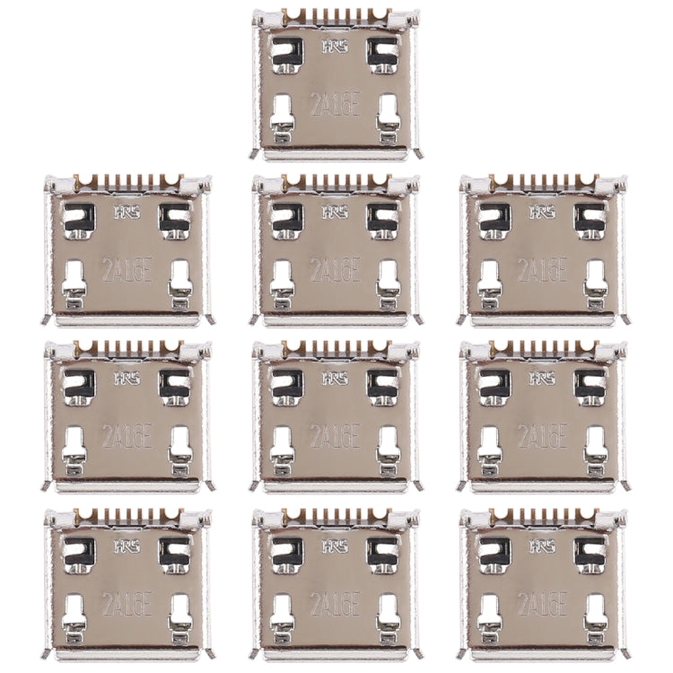 For Galaxy Star Pro / S7262 10pcs Charging Port Connector, For Samsung Galaxy Star Pro