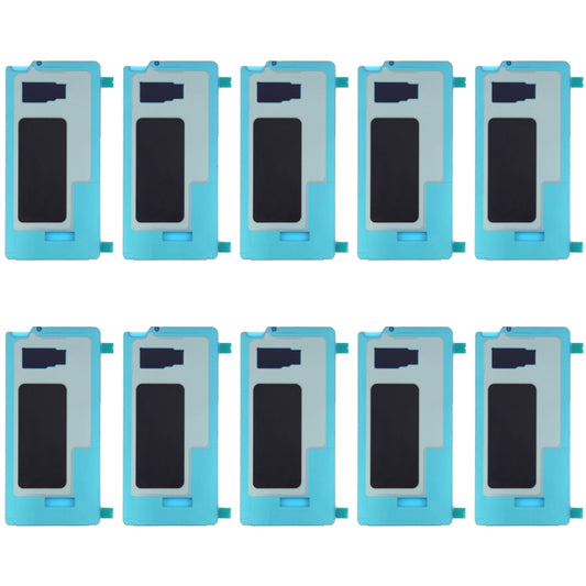 For Galaxy S10+ 10pcs LCD Digitizer Back Adhesive Stickers, For Samsung Galaxy S10+