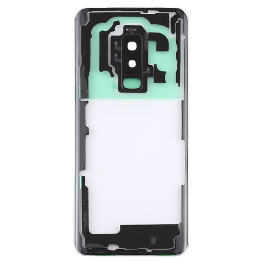 For Samsung Galaxy S9+ / G965F G965F/DS G965U G965W G9650 Transparent Battery Back Cover with Camera Lens Cover , For Galaxy S9+