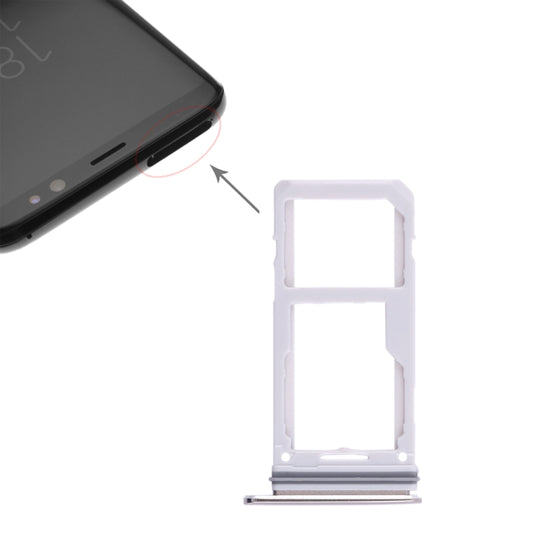 Pour tiroir de carte SIM / carte Micro SD Galaxy S8 / S8+, pour Galaxy S8 / S8+, pour Samsung Galaxy S8 (double), pour Galaxy S8 / S8+ (double SIM)