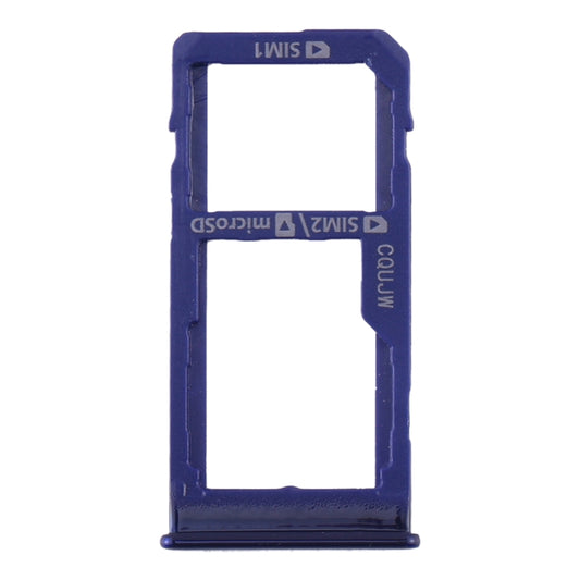 For Samsung Galaxy A60 SIM Card Tray + SIM Card Tray / Micro SD Card Tray